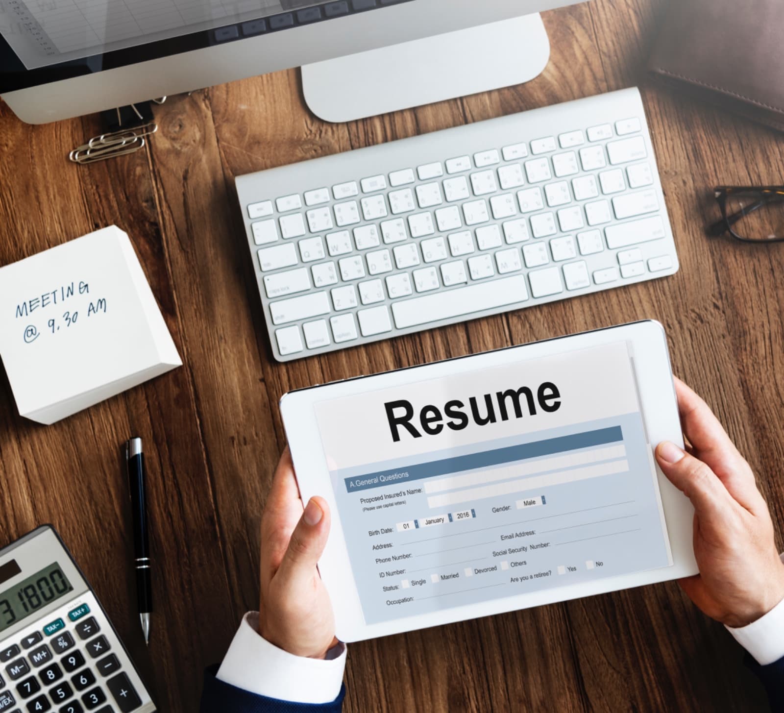 Resume preview